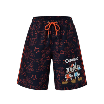 Short De Baño Cuphead Azul