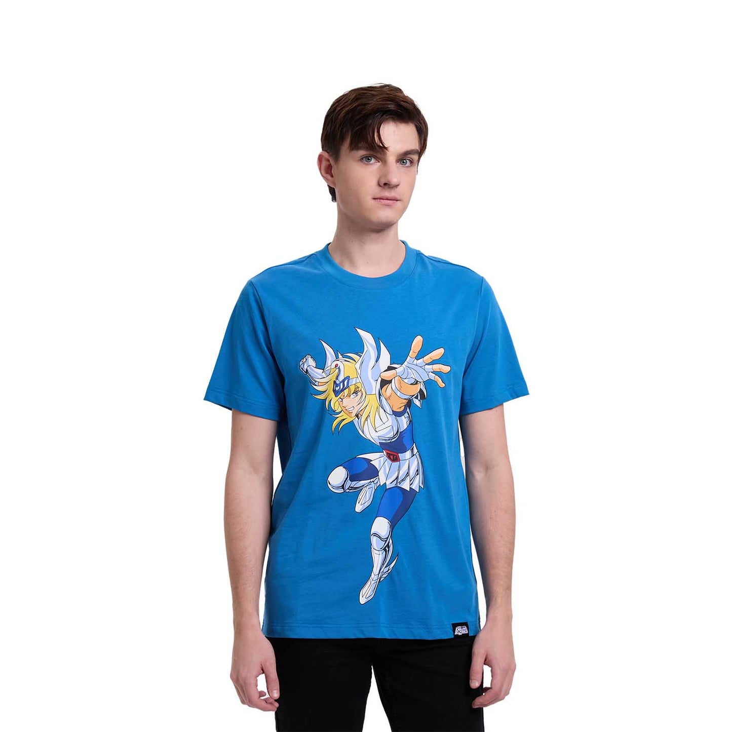 Polera Caballeros Del Zodiaco Azul