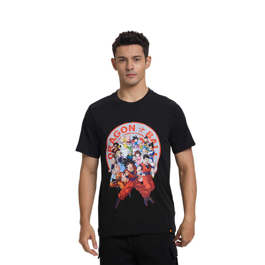 Polera Hombre Dragon Ball Negro Ii