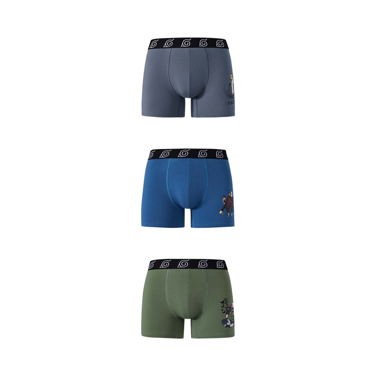 Boxer Hombre Naruto Azul