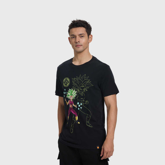 Polera Dragon Ball Kefla Negro