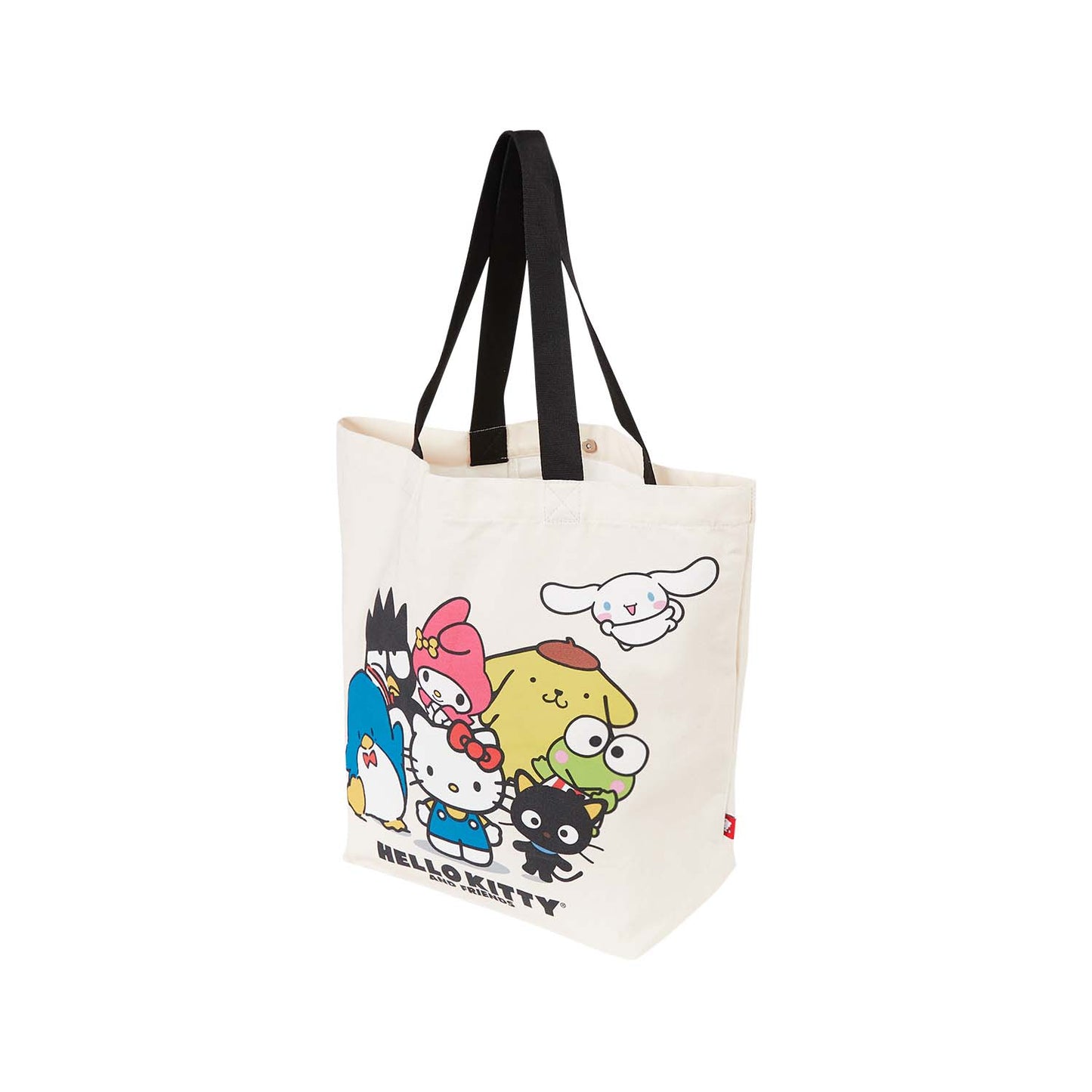 Bolsa Home Grande Hello Kitty Y Sus Amigos Crudo