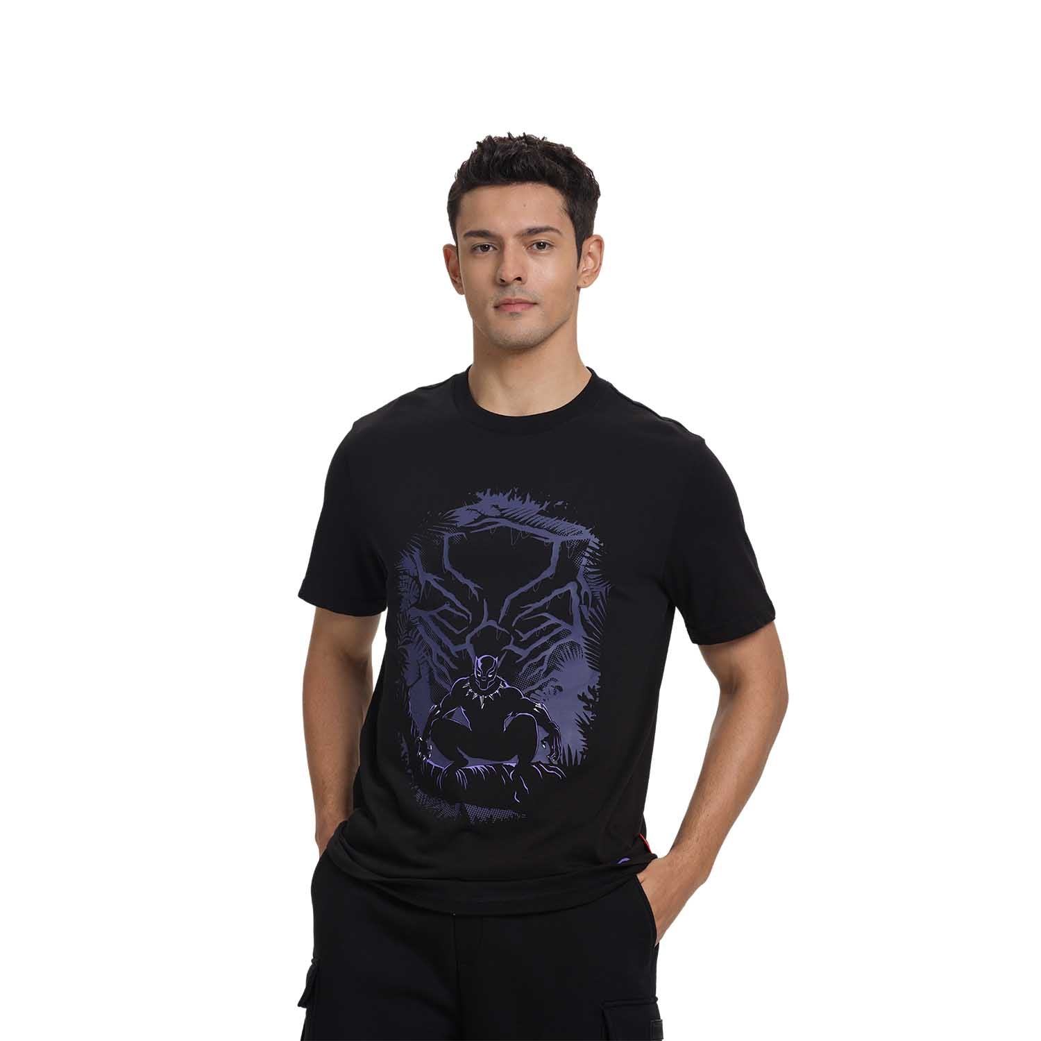 Polera Hombre Black Panther Negro I
