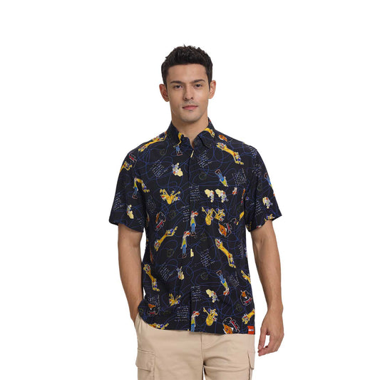 Camisa Hombre Nick Clásico Negro
