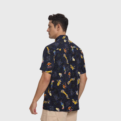 Camisa Hombre Nick Clásico Negro