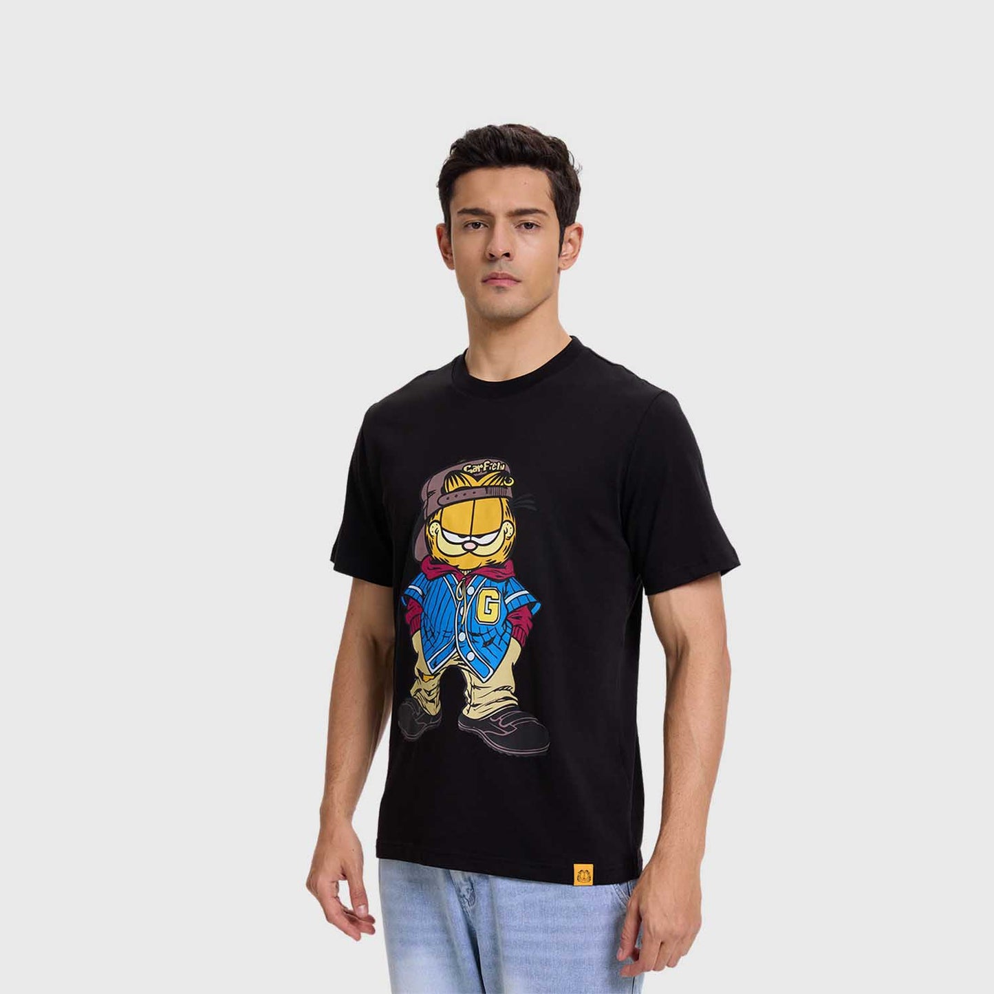 Polera Garfield Negro