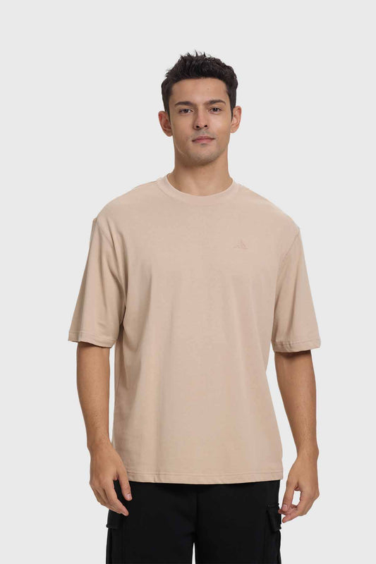 Polera Lisa Oversize Beige