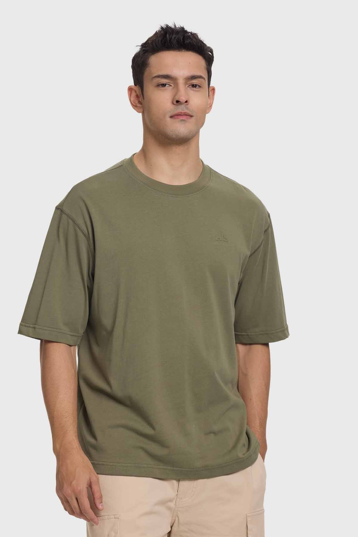 Polera Lisa Oversize Verde