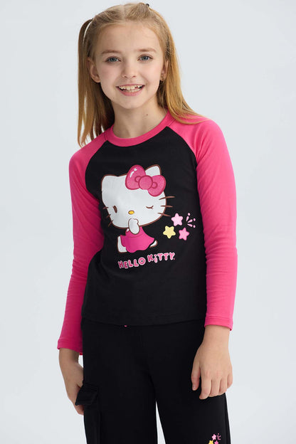 Polera Hello Kitty Fucsia