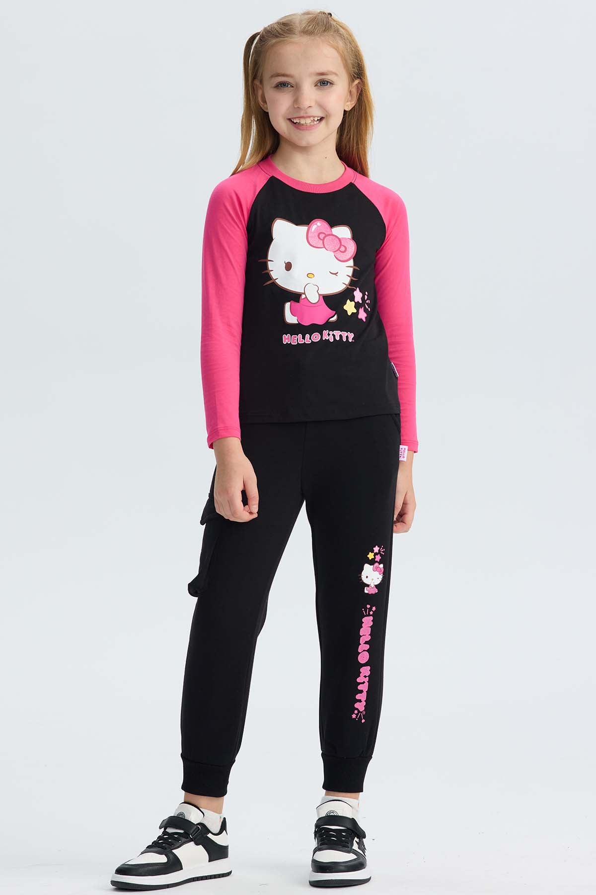 Polera Hello Kitty Fucsia