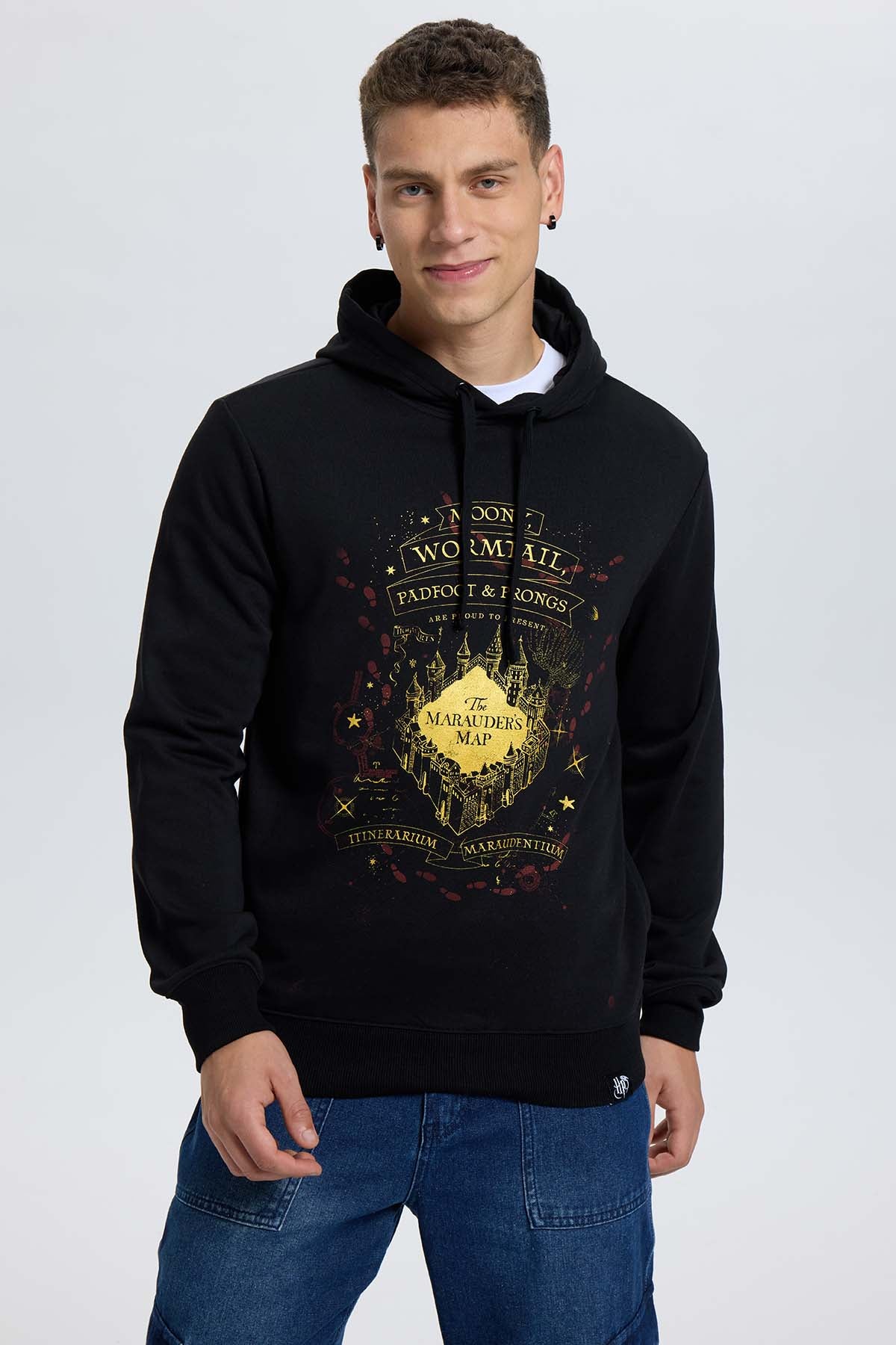 Polerón Harry Potter Marauder's Map Negro