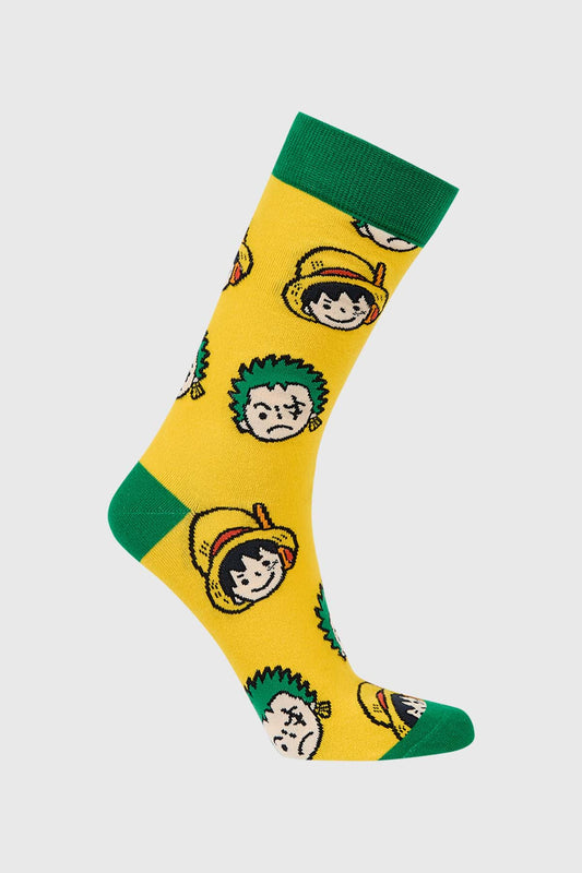 Calcetín One Piece Amarillo