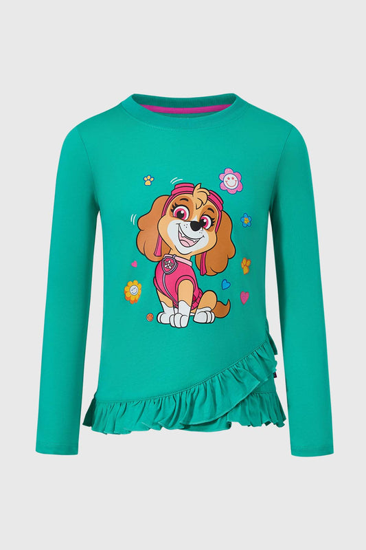 Polera Paw Patrol Skye Turquesa