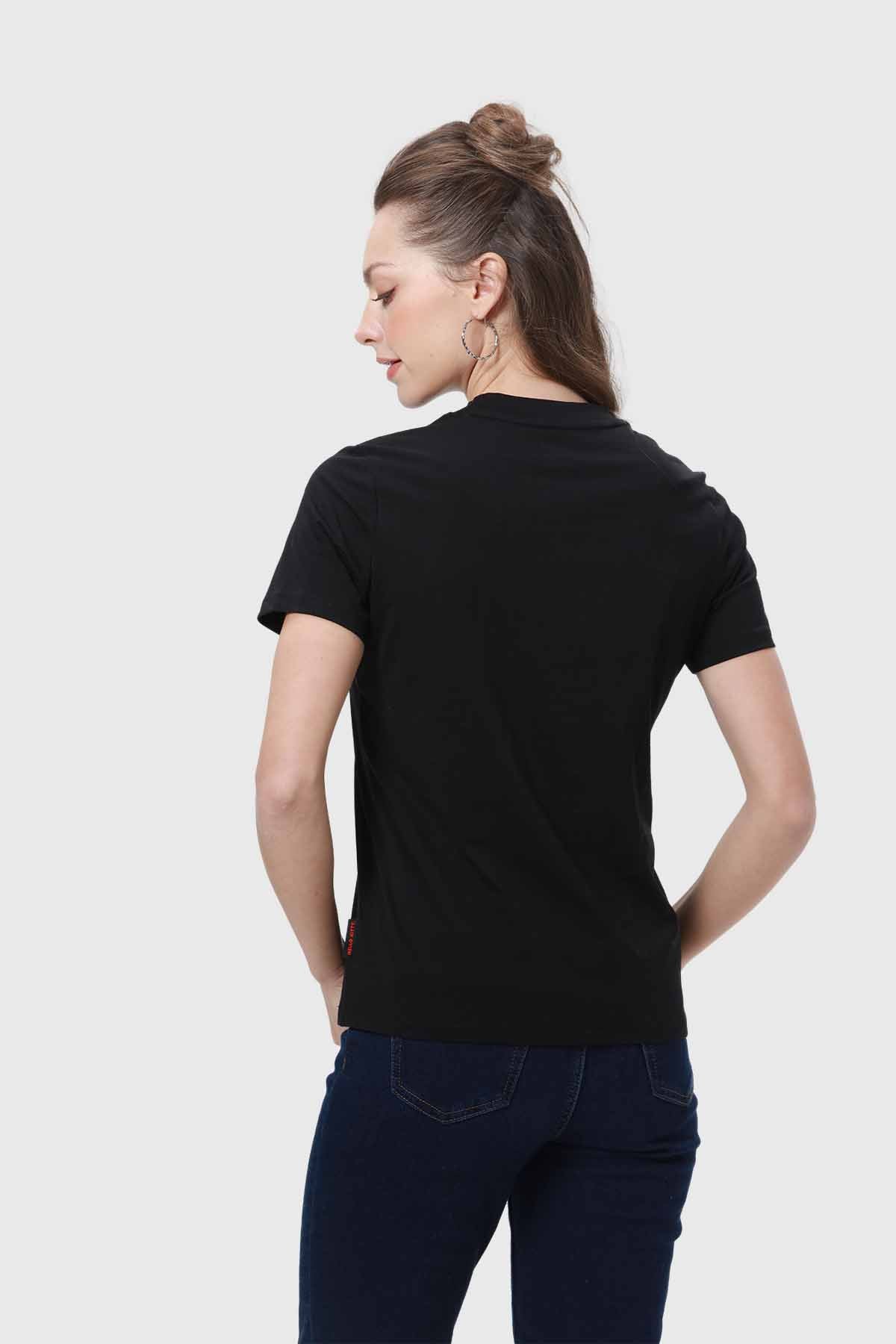Polera Hello Kitty Negra