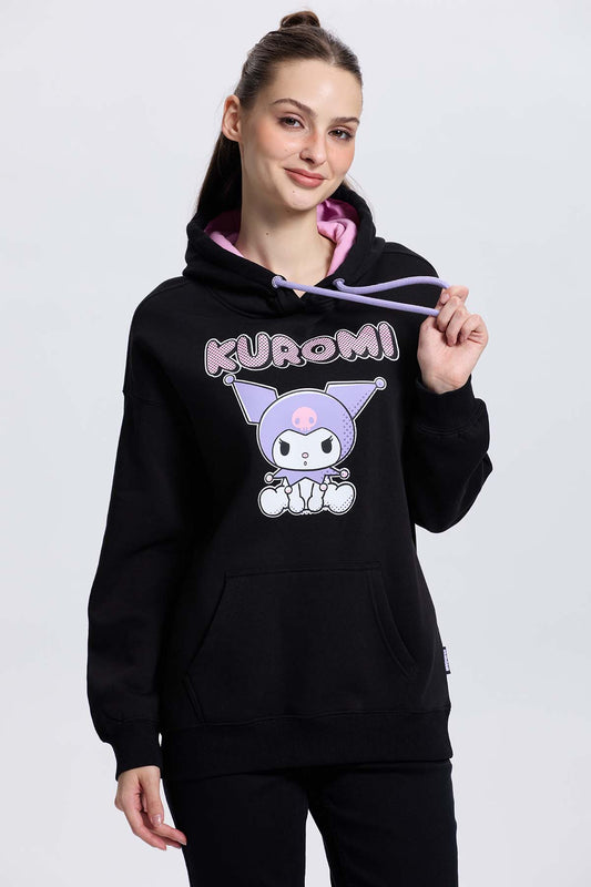 Polerón Kuromi Negro