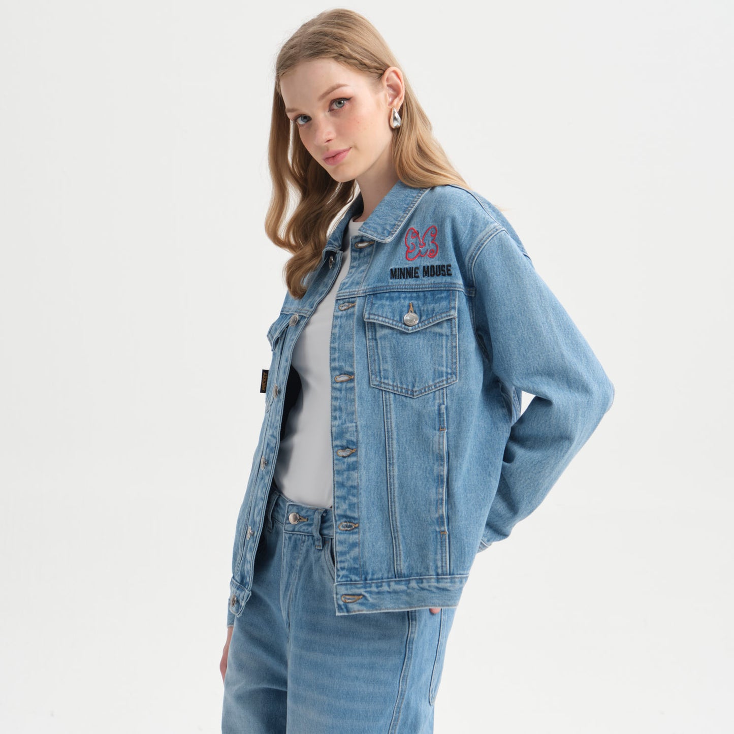 Chaqueta Minnie Mouse Azul Denim