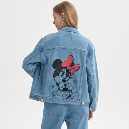 Chaqueta Minnie Mouse Azul Denim