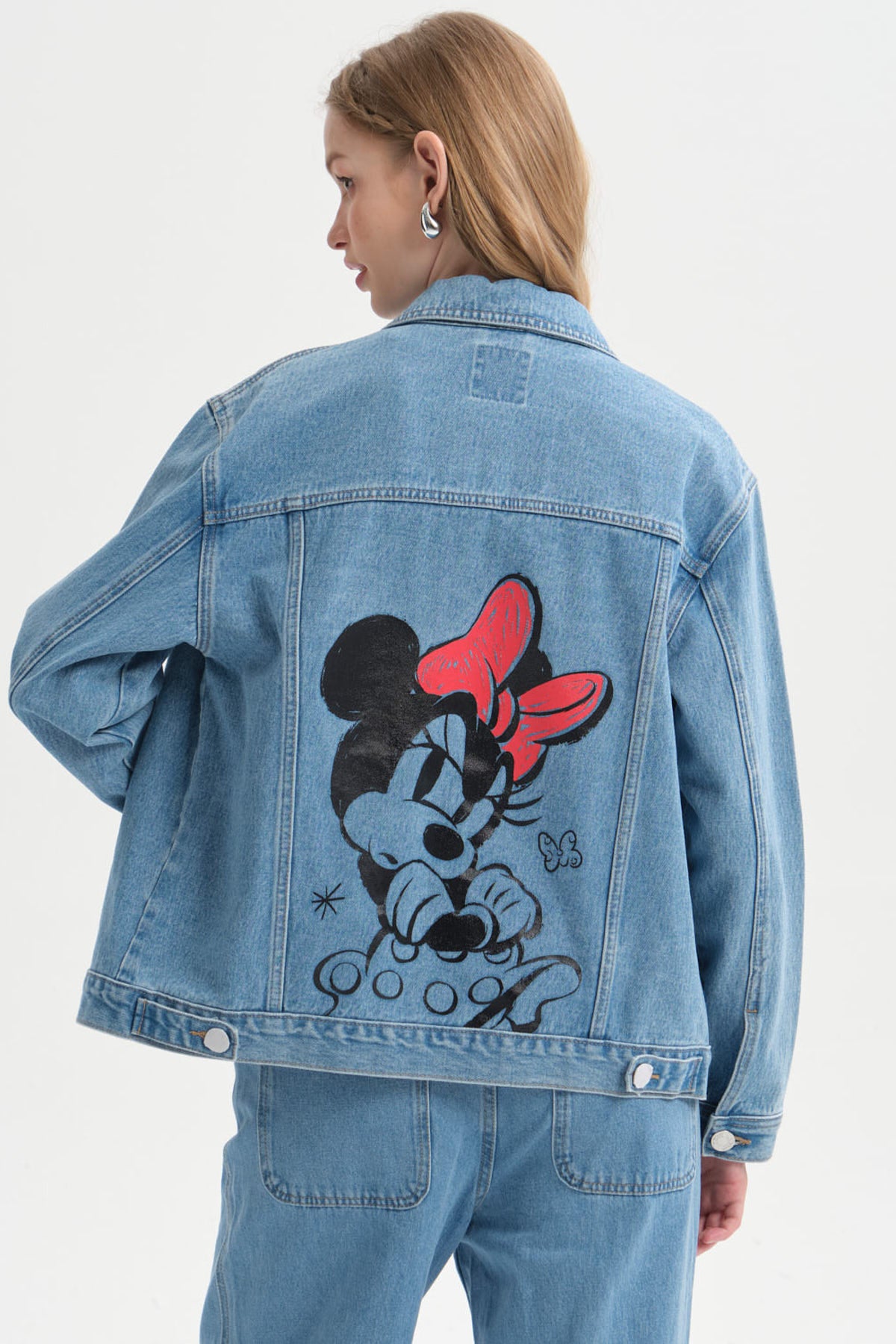 Chaqueta Minnie Mouse Azul Denim