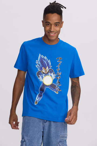 Polera Vegeta Super Saiyan Blue Azul