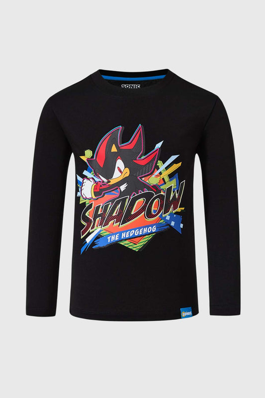 Polera Sonic Shadow Negra