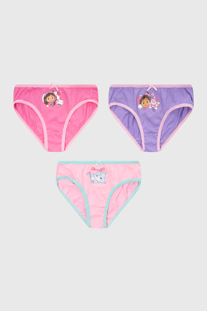 Calzón Tripack Gabby´s Dollhouse