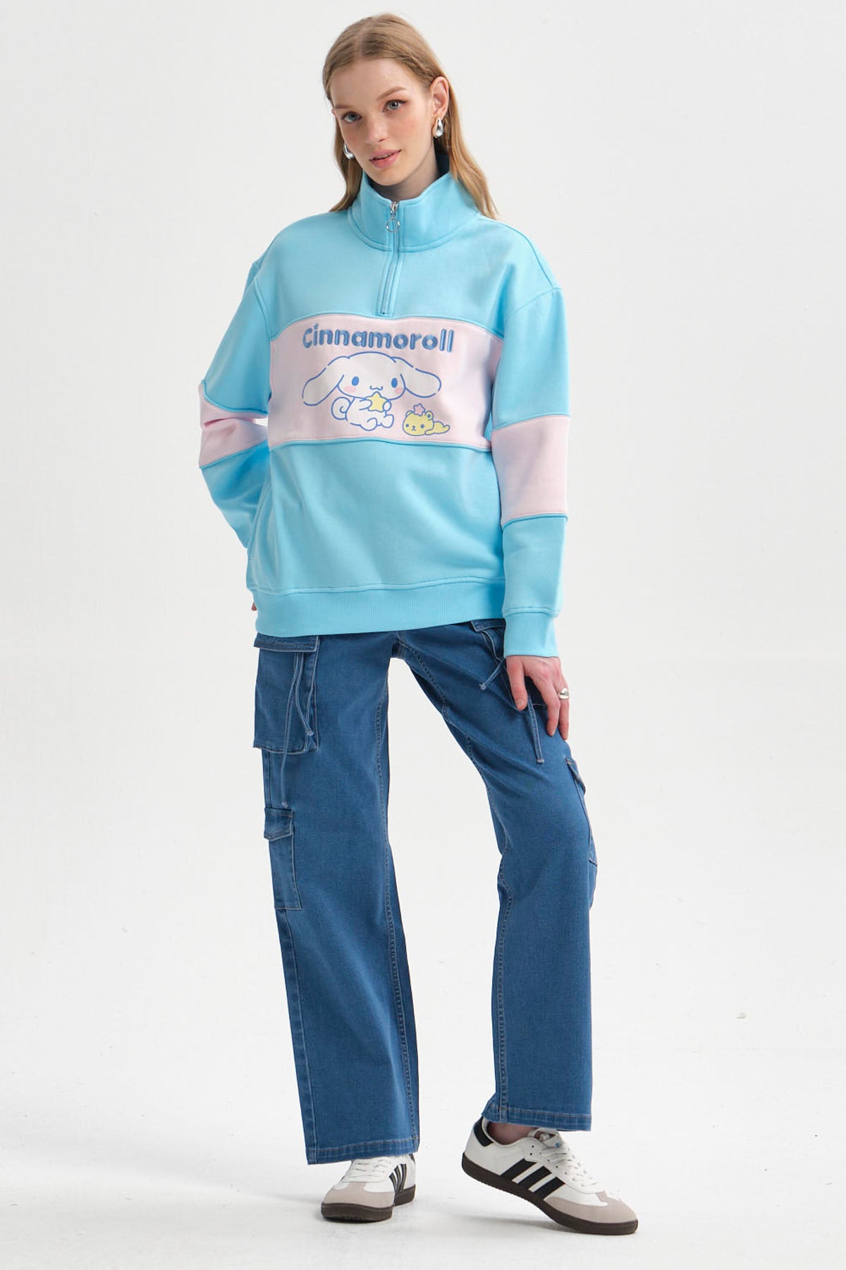 Polerón Cinnamoroll Celeste