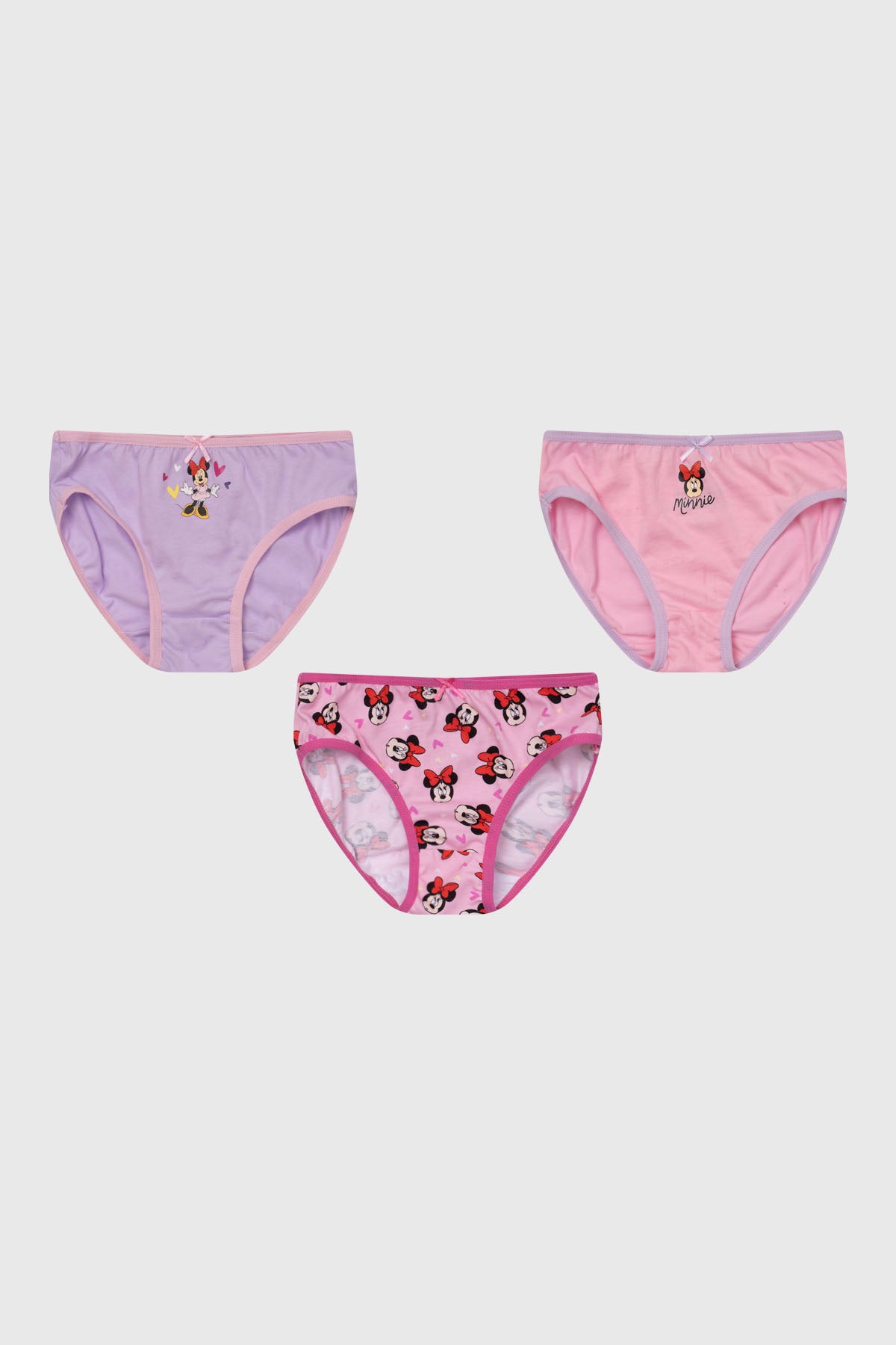 Calzón Tripack Minnie Mouse