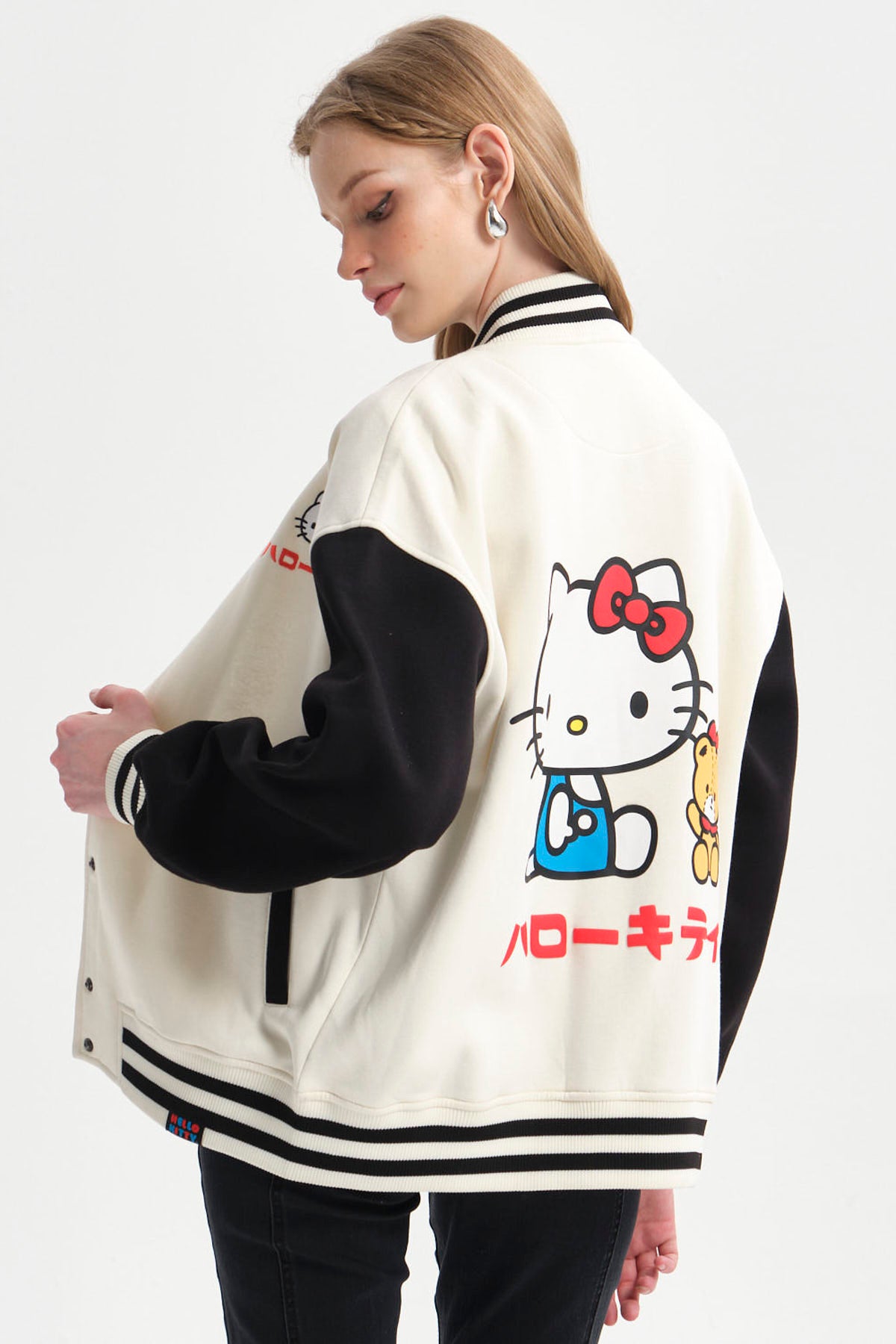 Polerón Mujer Hello Kitty Crudo