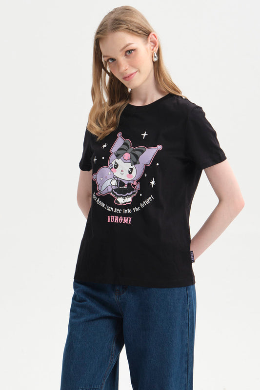 Polera Kuromi Morado