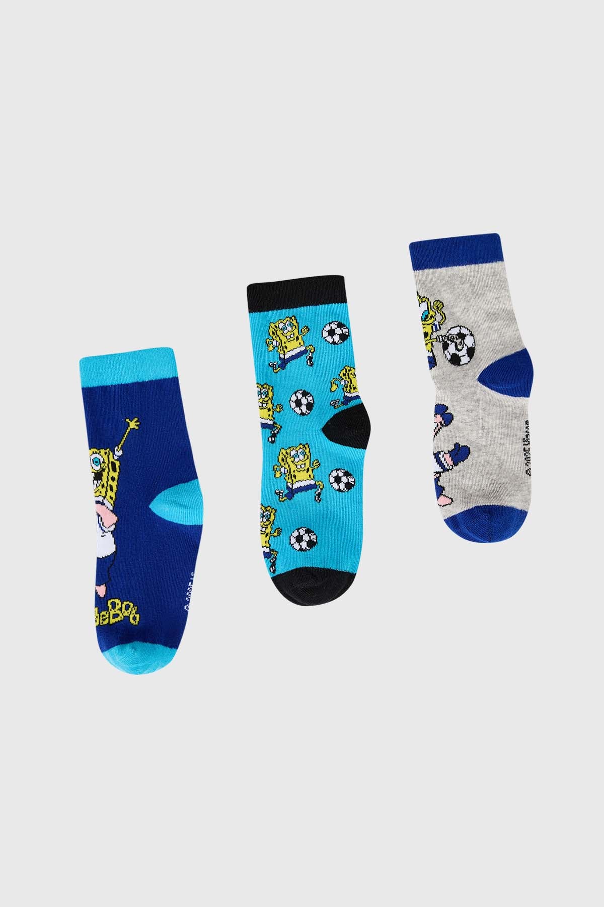 Calcetín Tripack Bob Esponja