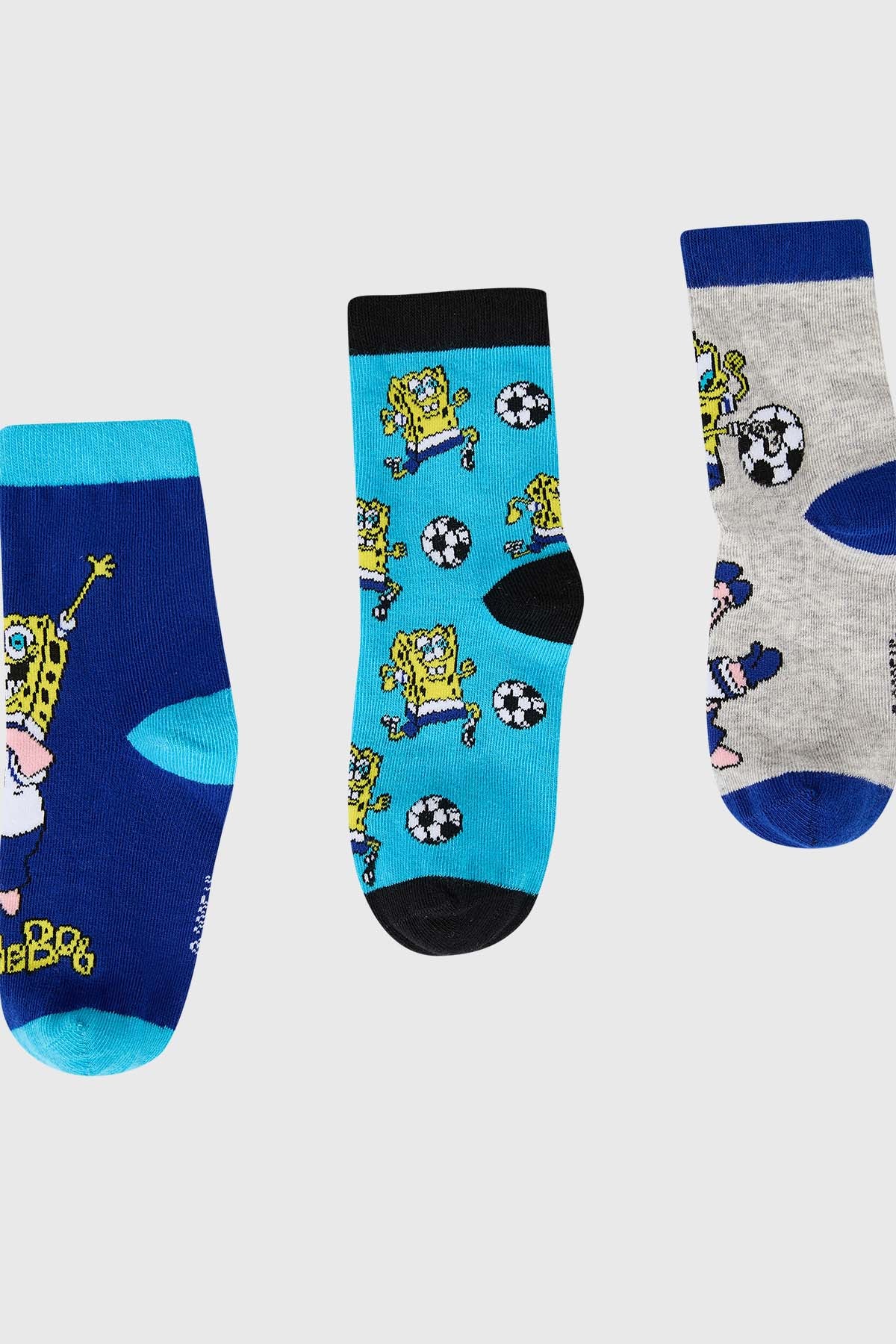 Calcetín Tripack Bob Esponja
