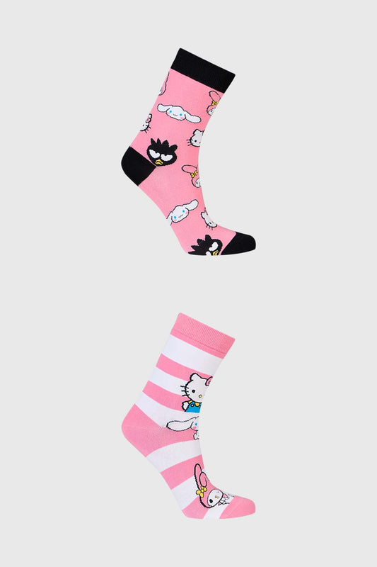 Calcetín Bipack Hello Kitty Rosado