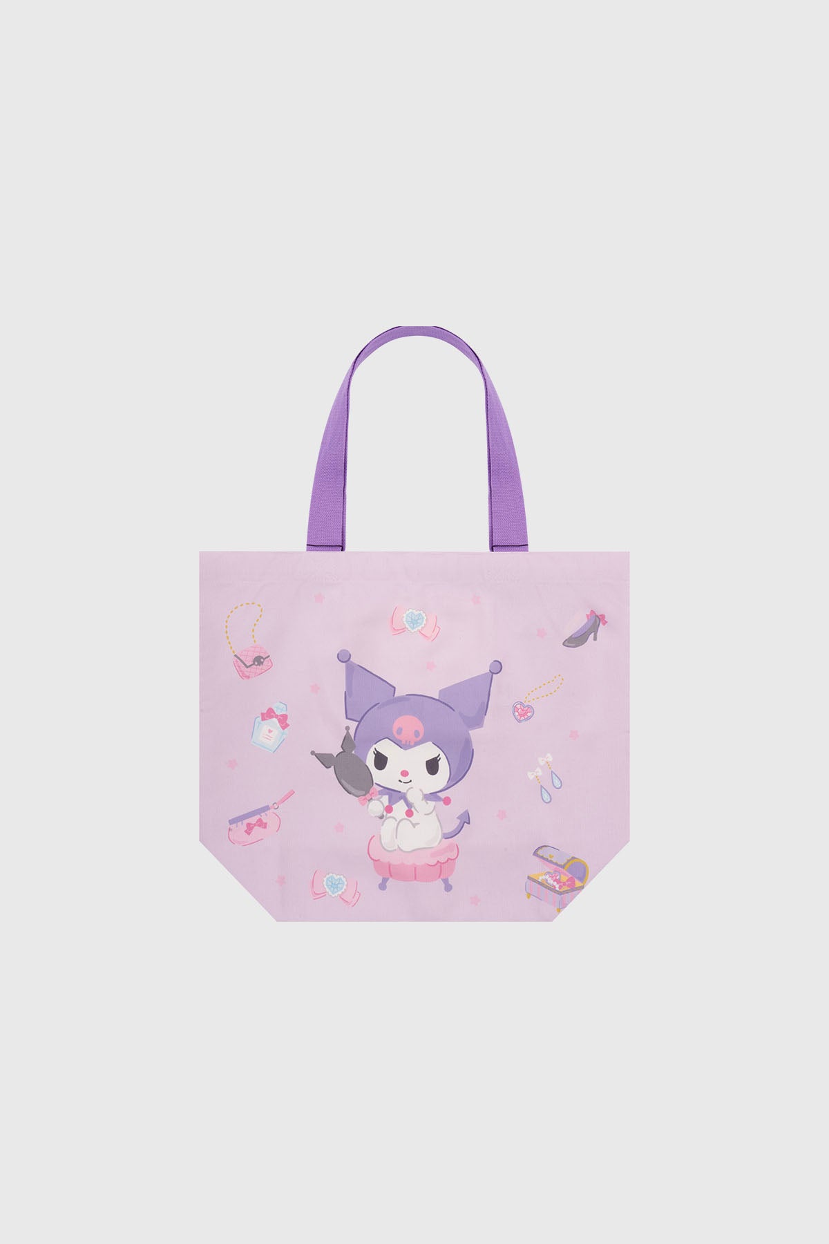 Bolsa Grande Kuromi Lila