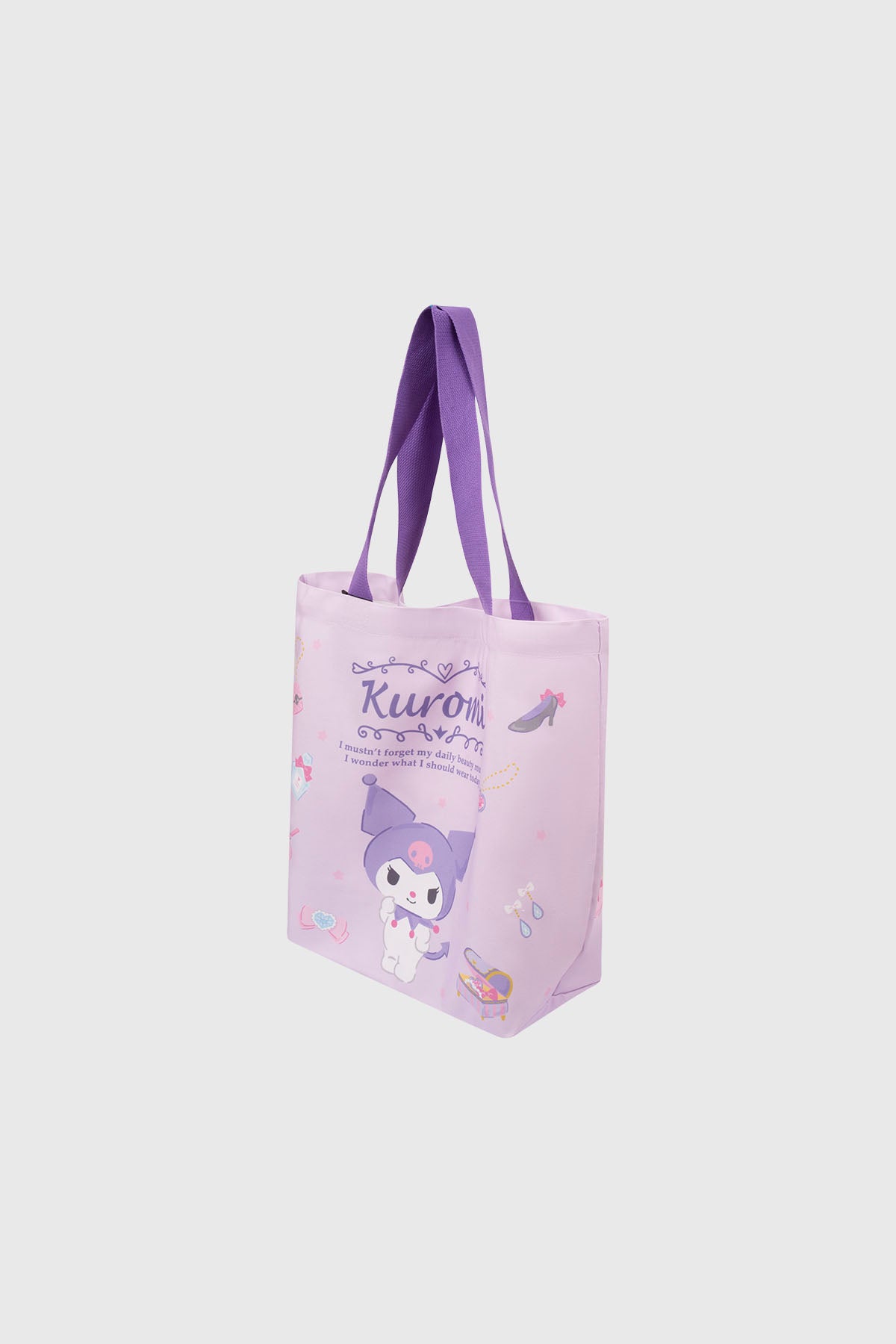 Bolsa Grande Kuromi Lila