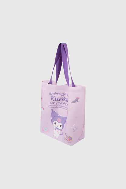 Bolsa Grande Kuromi Lila
