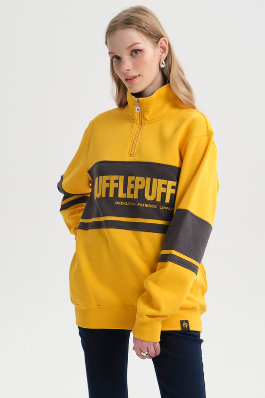 Polerón Harry Potter Hufflepuff Amarillo
