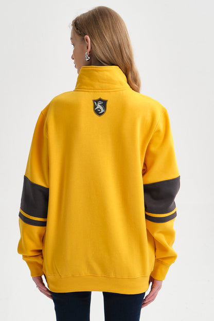 Polerón Harry Potter Hufflepuff Amarillo