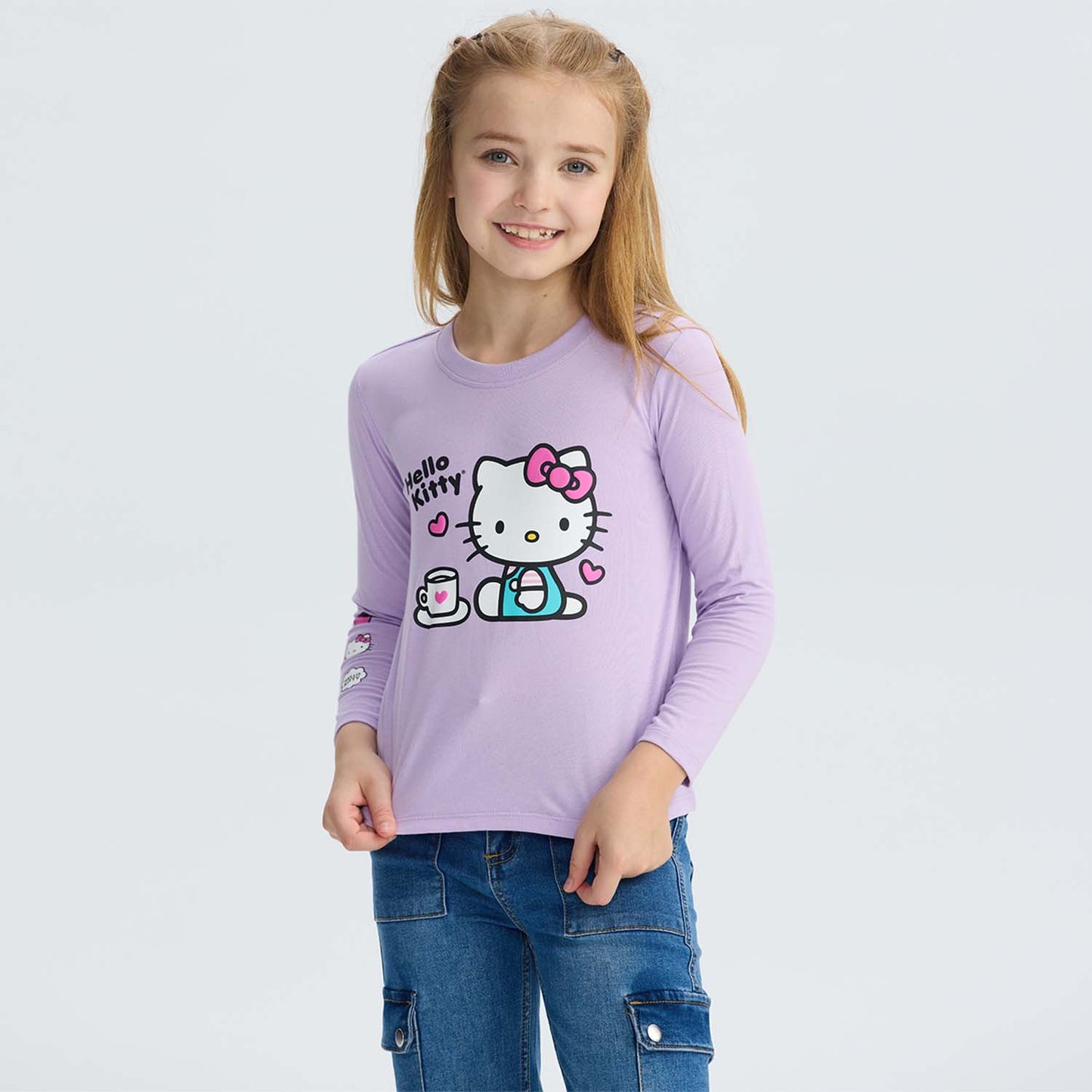 Polera Hello Kitty Lila