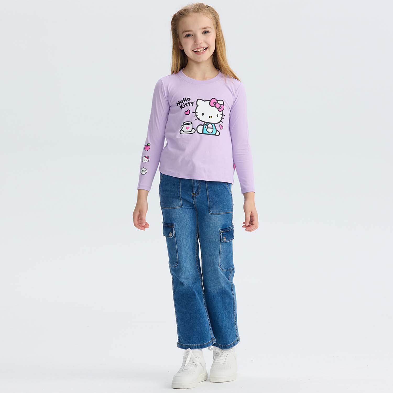 Polera Hello Kitty Lila