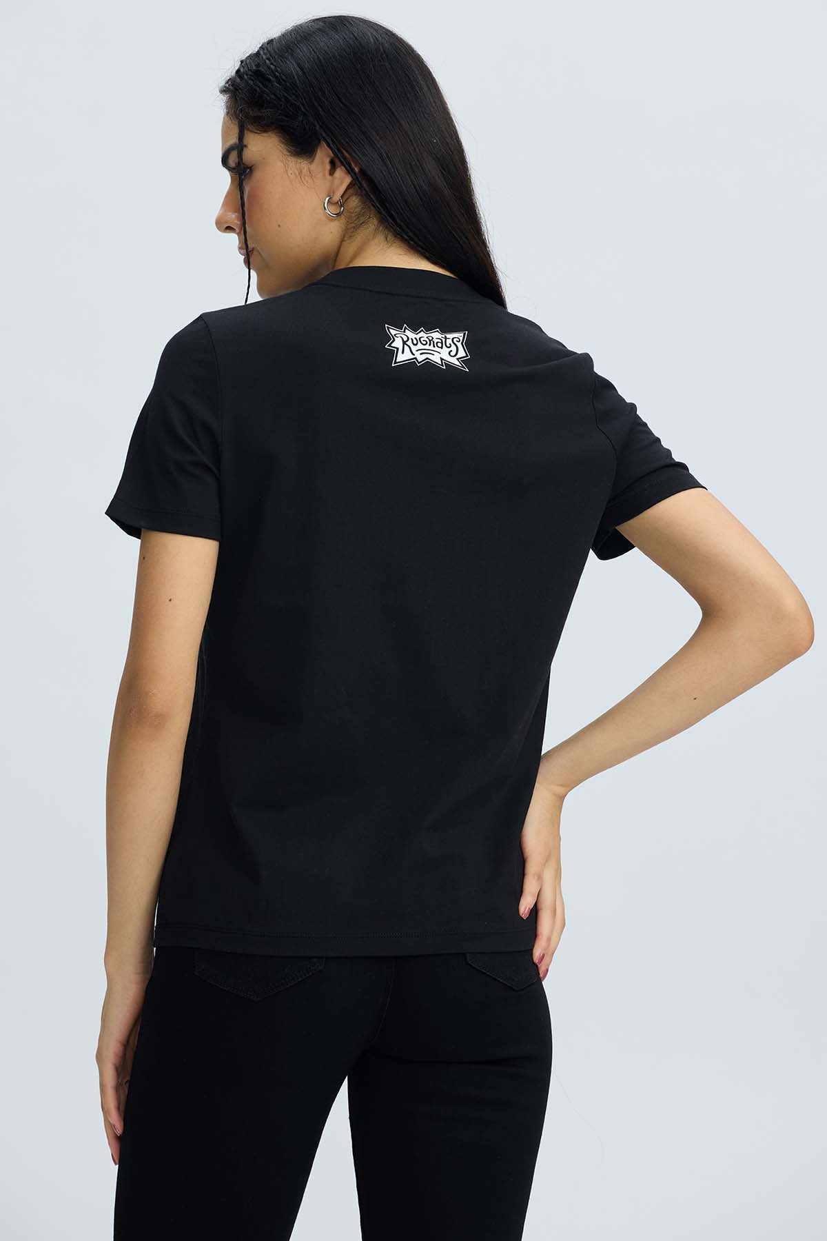 Polera Rugrats Carlitos Negra