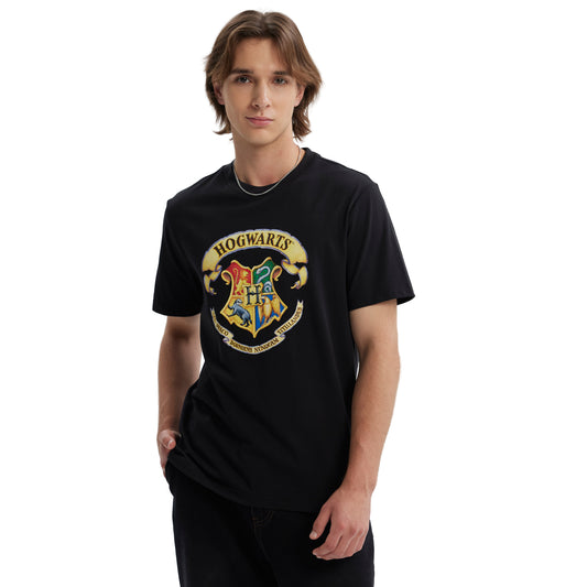Polera Hogwarts Negra