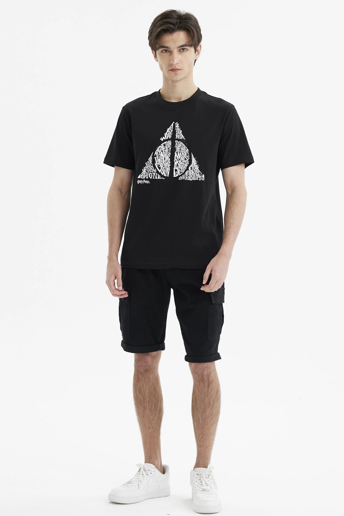 Polera Harry Potter Negra