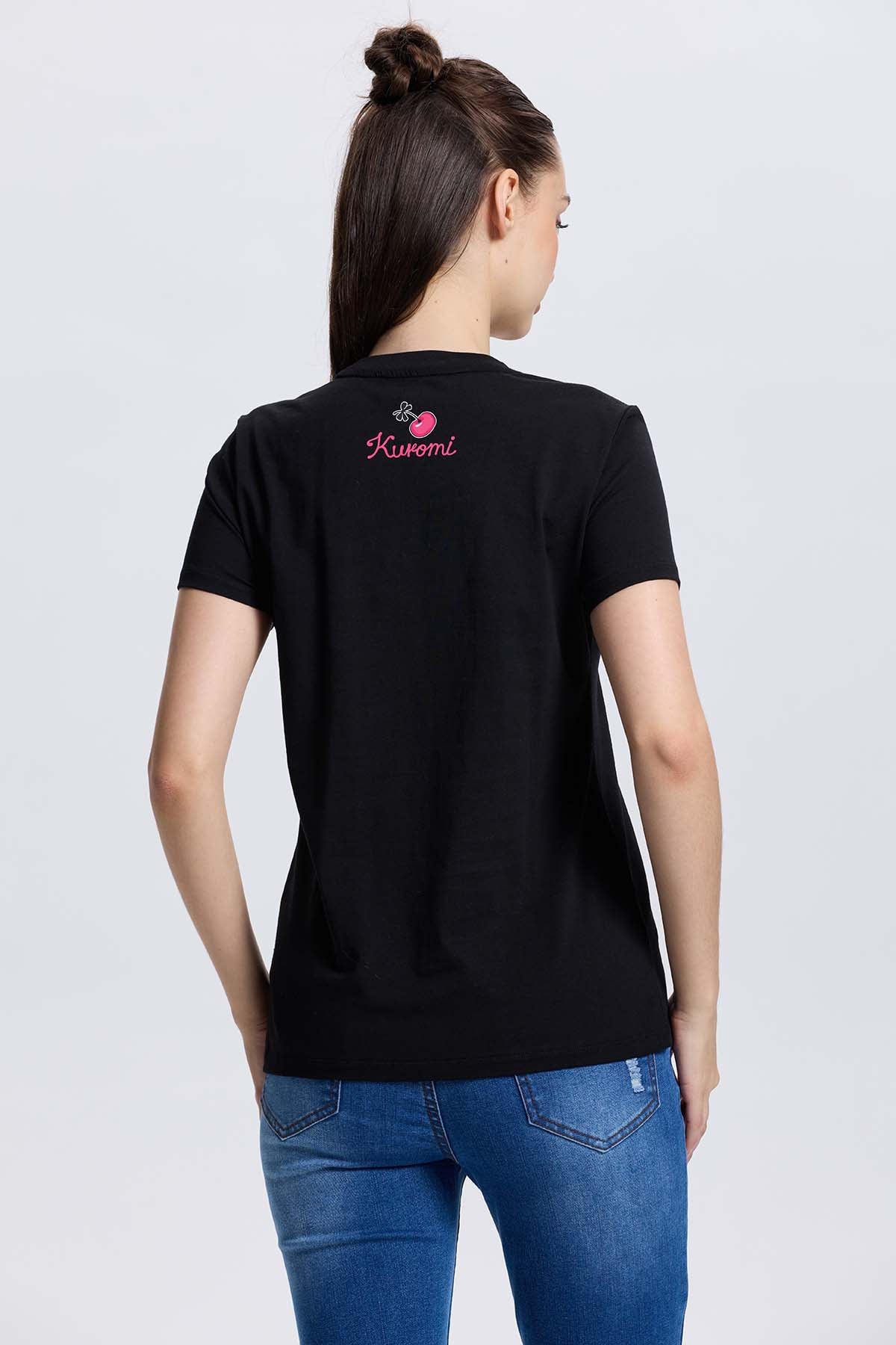 Polera Kuromi Negra