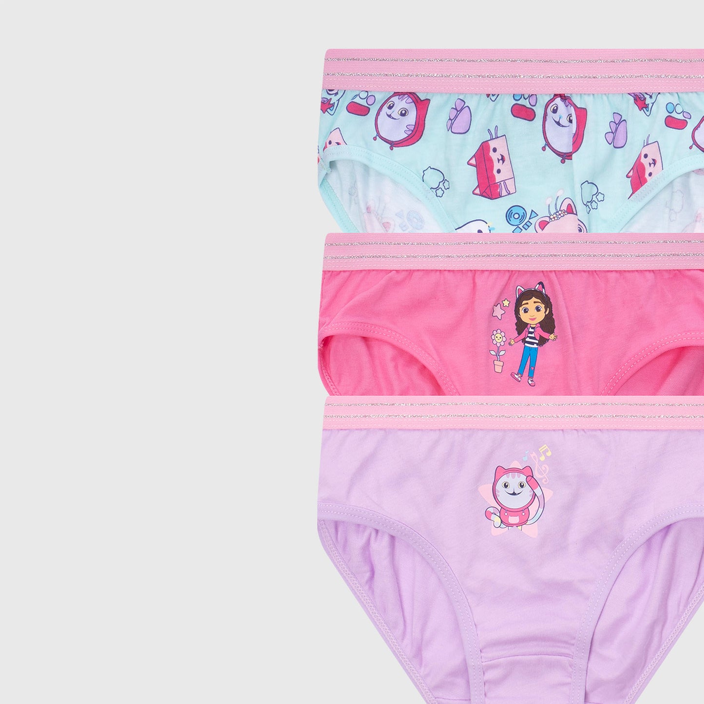 Calzón Tripack Gabby S Dollhouse