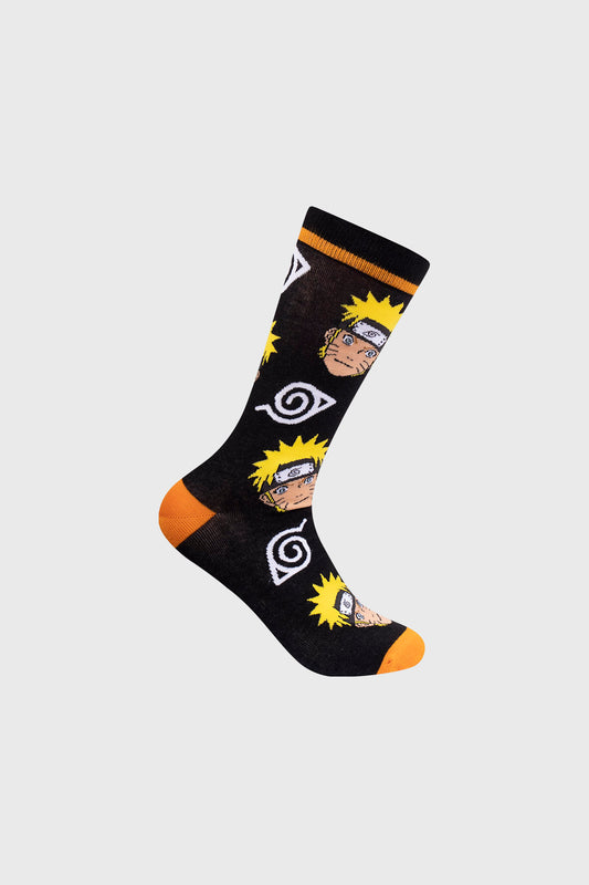 Calcetín Naruto Shippuden Negro