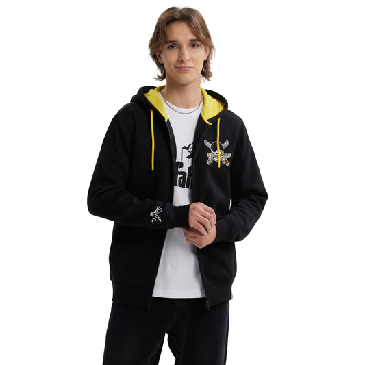 Polerón One Piece Jolly Roger Zoro Negro