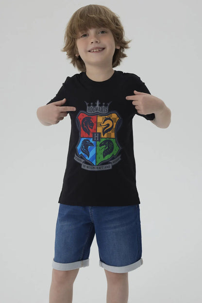 Polera Harry Potter Negro