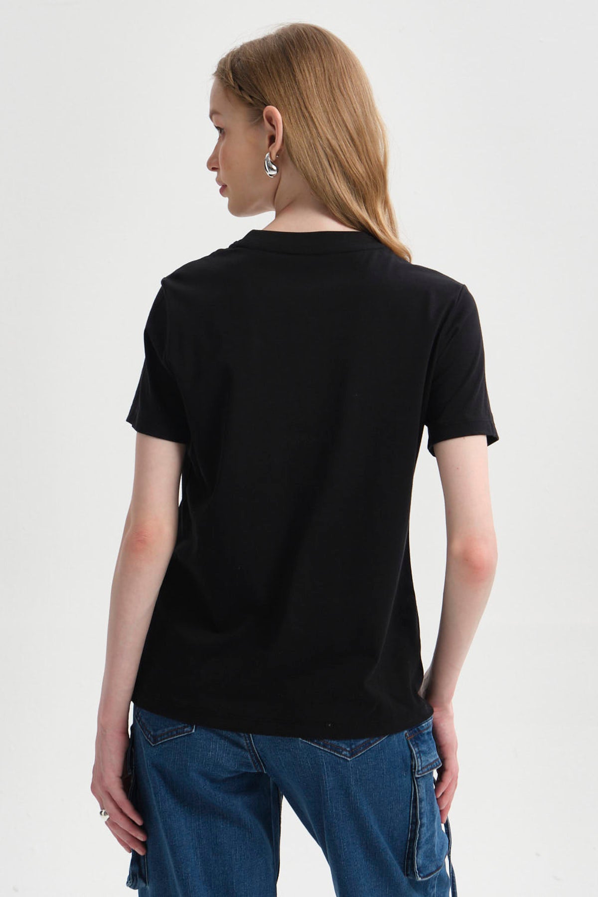 Polera Castillo Hogwarts Negra