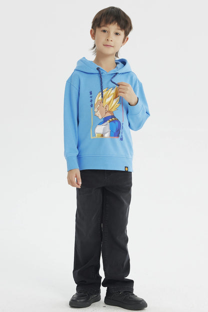 Polerón Dragon Ball Vegeta Azul