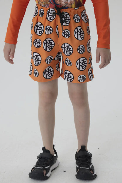 Short De Baño Dragon Ball Naranjo